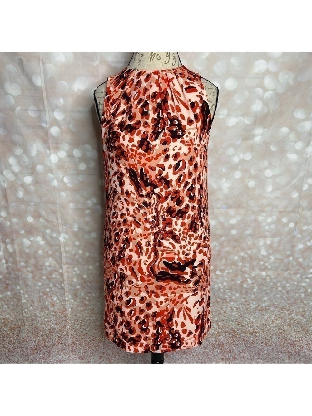 H&M Animal-Print Shift Dress